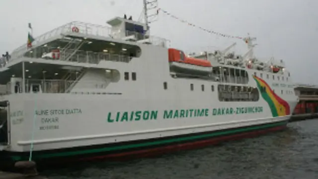 L'Aline Sitoé Diatta assure la liaison entre Dakar et Zinguinchor 2 fois par semaine