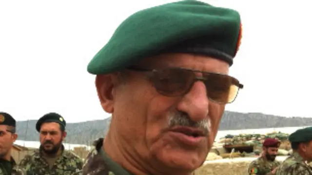 د افغانستان د ملي پوځ لوی درستیز جنرال شېرمحمد کریمي ادعا وکړه، چې د پاکستان د استخباراتي ادارې آی ایس آی غړي د طالبانو په جامه کې د افغانستان پر وړاندې جنګېږي.