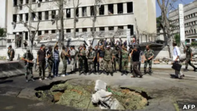 Взрывы в Дамаске