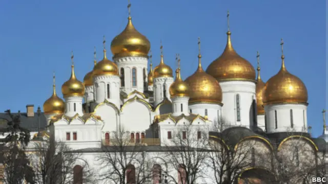 Купола Троице-Сергиевой лавры