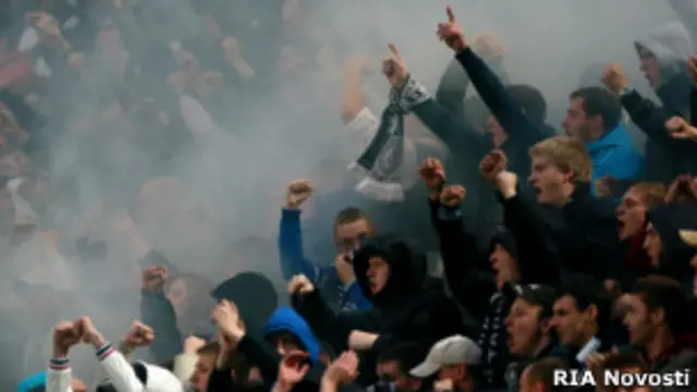 Футбольные фанаты