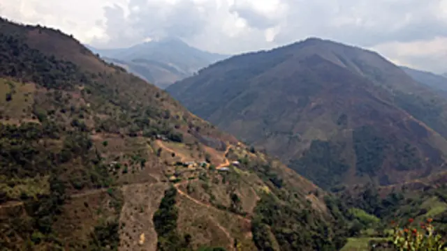 Montañas del Cauca, Colombia