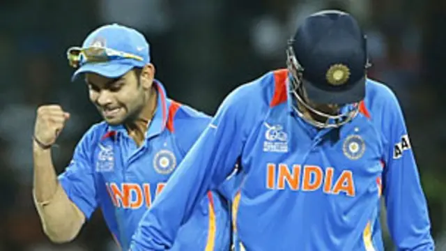 धोनी और विराट कोहली.