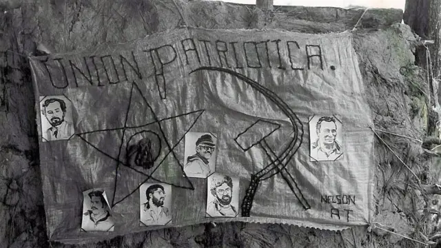 Mural en homenaje a la Unión Patriótica