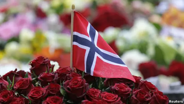 bandera de Noruega