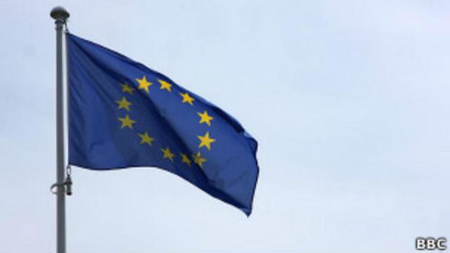 Флаг ЕС и Совета Европы