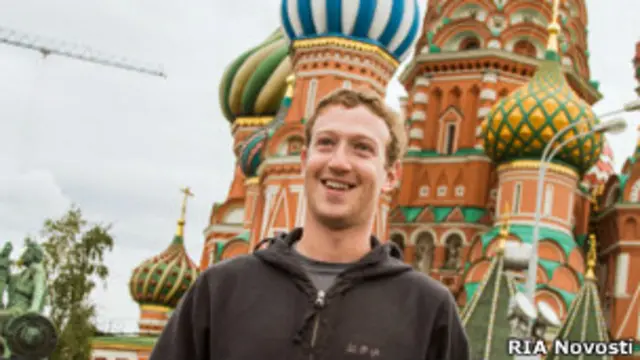 Цукерберг на Красной площади