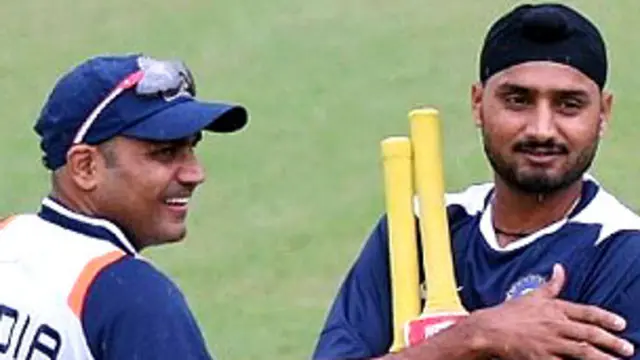 सहवाग और हरभजन