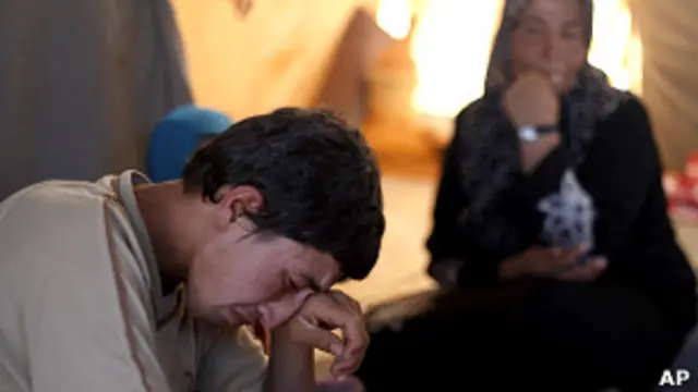 Víctimas de la violencia en Siria