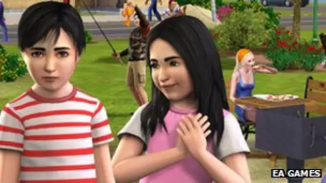 Rapp interpreta a varios personajes en The Sims. 