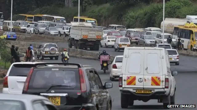 Пробка в Найроби