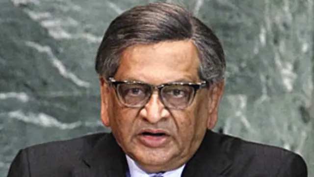 एसएम कृष्णा