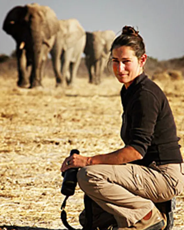 Caitlin O'Connell-Rodwell Foto gentileza Universidad de Stanford