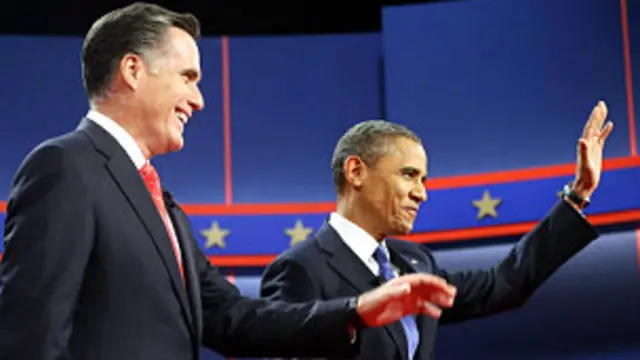 ओबामा और रोमनी