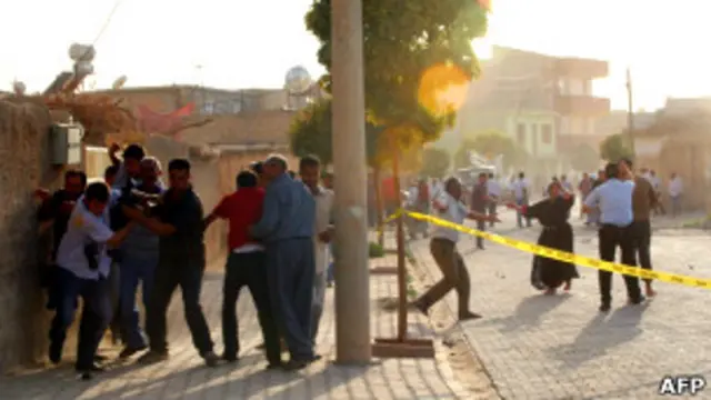 В деревне Акчакале после обстрела