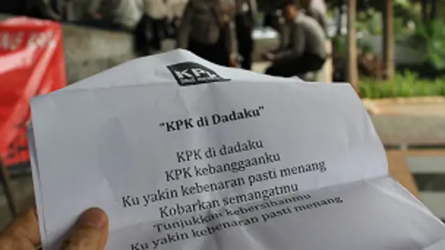 Dukungan terhadap KPK