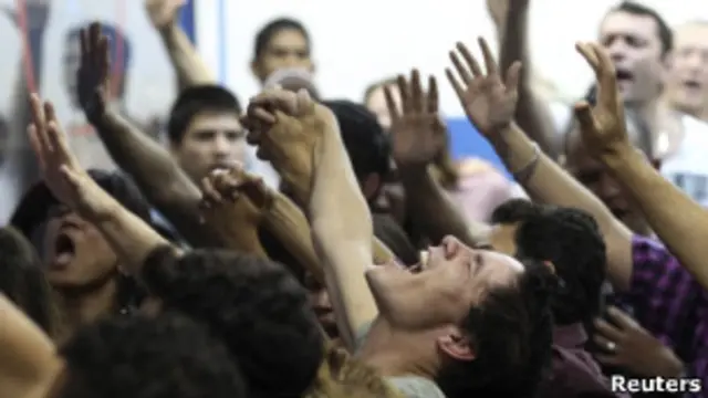 Молебен евангелистов