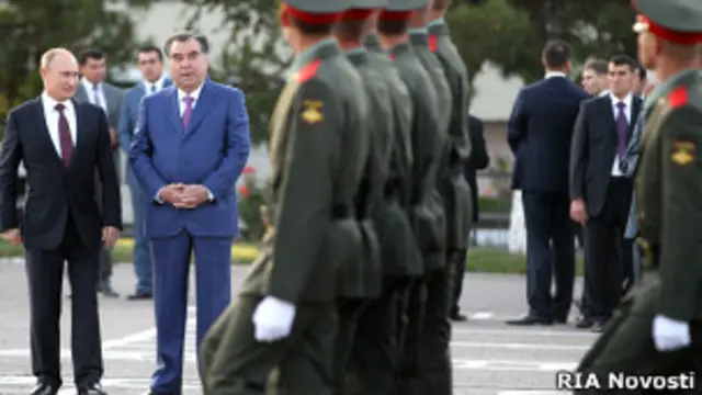 Путин и Рахмон