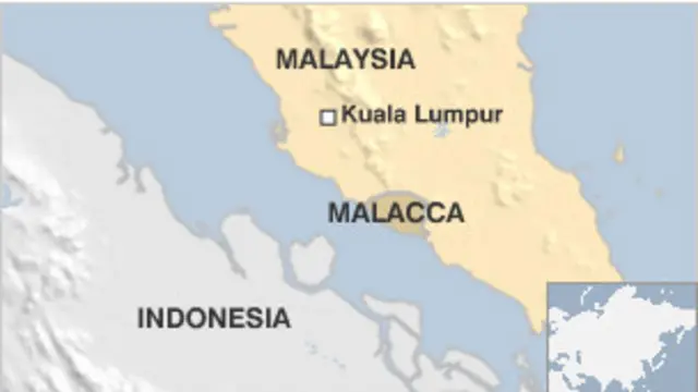 indonesia malaysia map