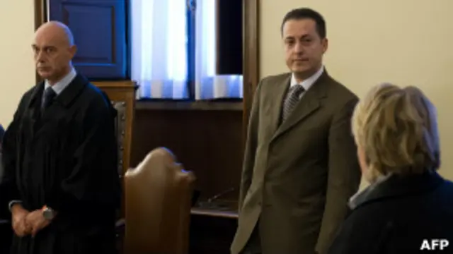 Paolo Gabriele en audiencia judicial