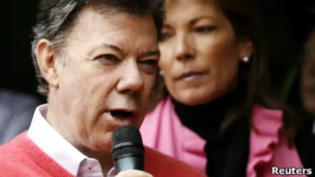 Juan Manuel Santos, presidente de Colombia