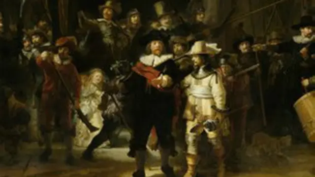 La ronda nocturna de Rembrandt