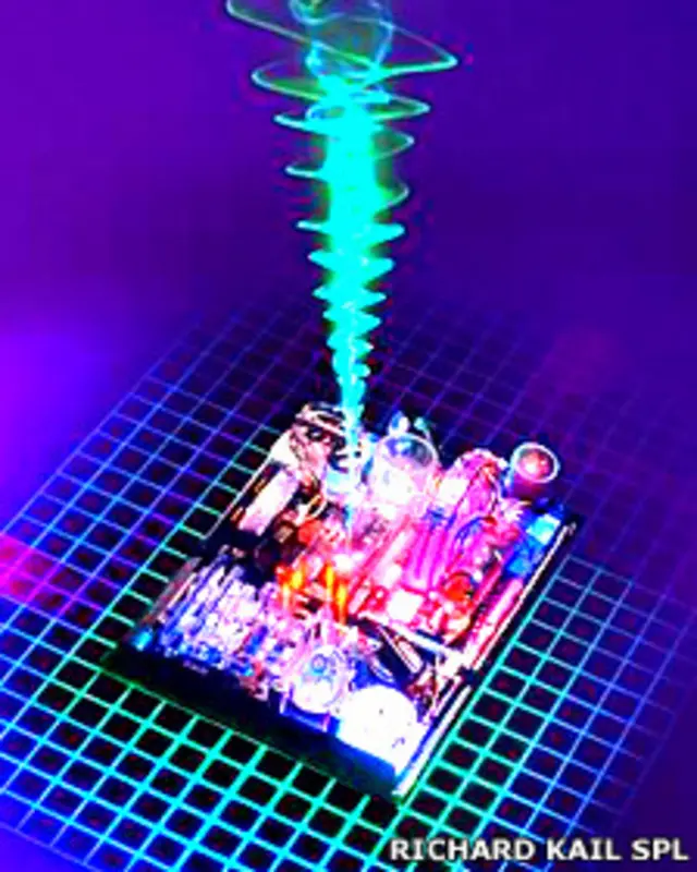 Computadora cuántica, ilustración SPL