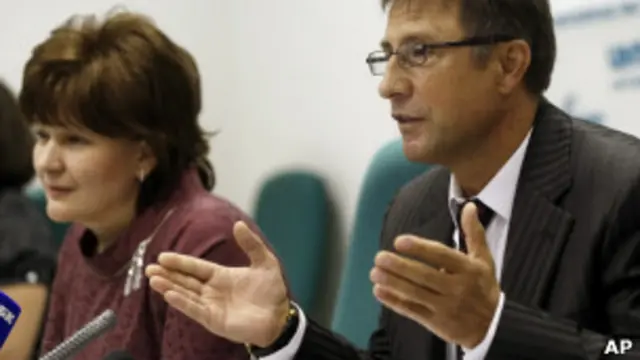 Судьи Мосгорсуда Лариса Полякова и Юрий Пасюнин