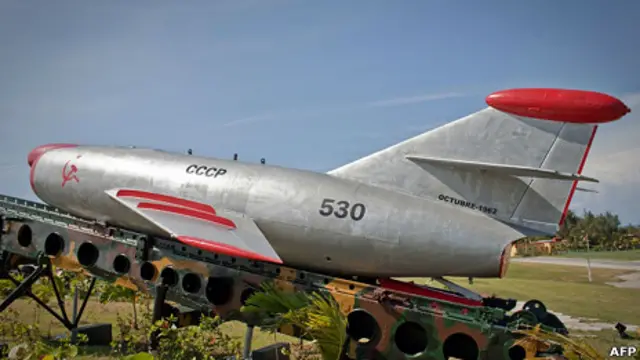 Misil Sopka desplegado durante la crisis de los misiles de 1962