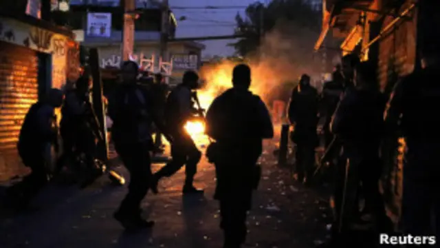 Рейд полиции в Рио