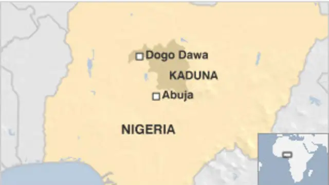 Taswirar Jihar Kaduna Najeriya