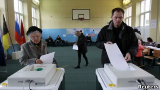 Избиратели в Химках