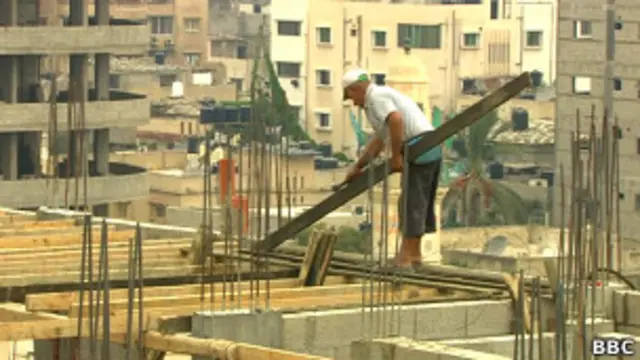 Obreiro na Faixa de Gaza