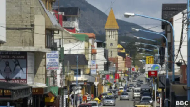 Ushuaia, en Tierra del fuego