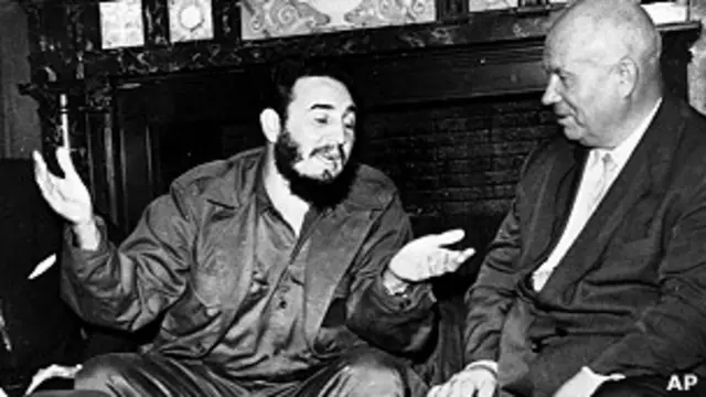 卡斯特羅和赫魯曉夫