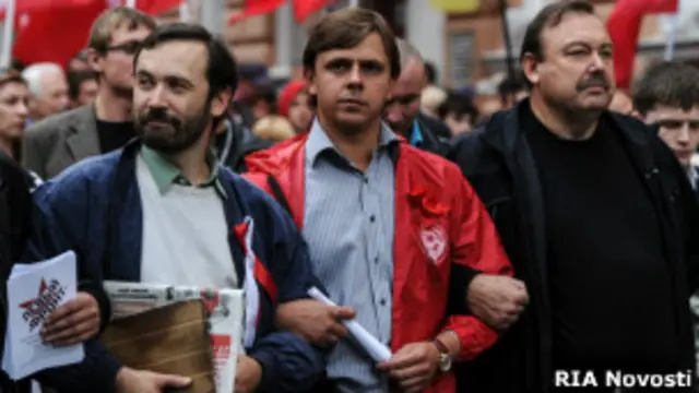 Марш оппозиции в Москве