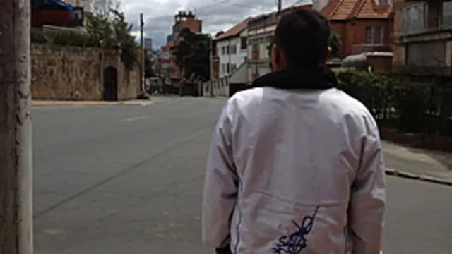 Fabián, desmovilizado de las FARC