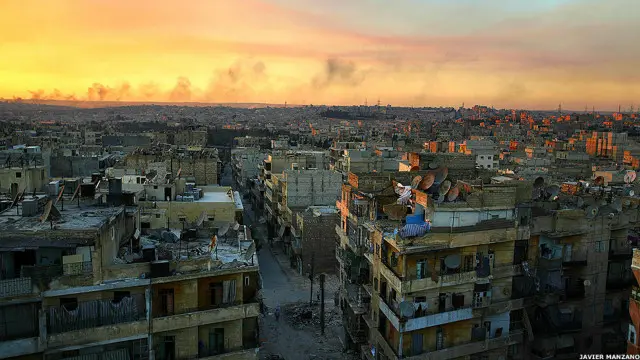 حلب شام کا دوسرا بڑا شہر اور ملک میں باغیوں کا سب سے مضبوط گڑھ تصور کیا جاتا ہے