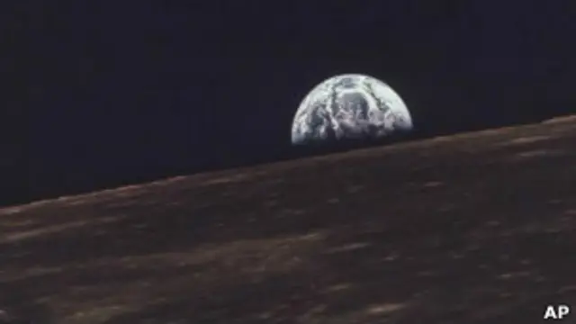 Imagen de la Tierra desde la Luna