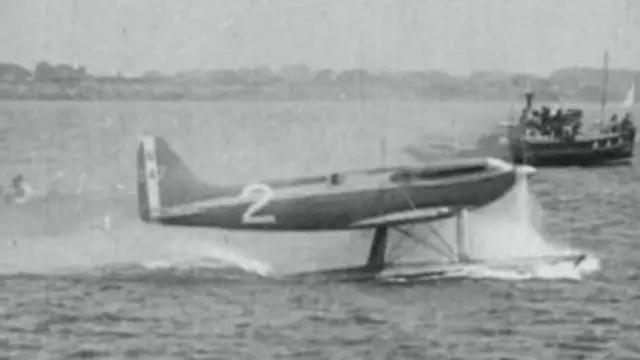 El hidroavión de Stainforth