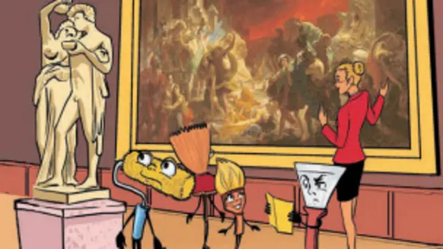 Экскурсия в Русский музей - непременная часть поездки в Петербург, даже на заработки