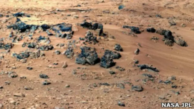 На месте остановки "Кьюриосити"