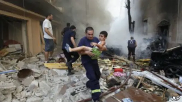 На месте взрыва