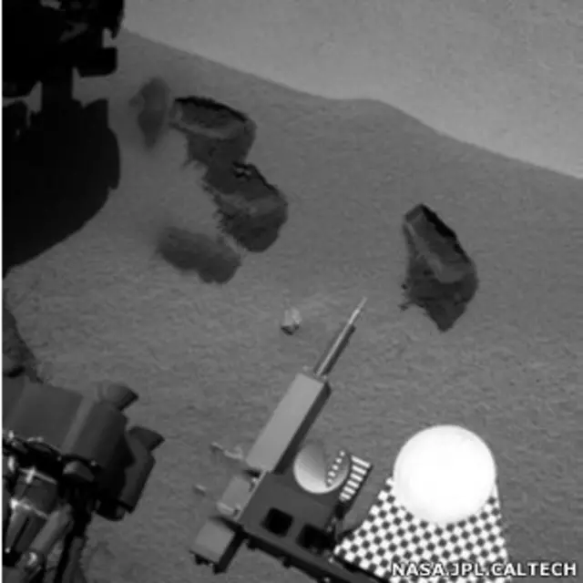 El explorador ha pasado la última quincena perfeccionando su técnica de excavación.