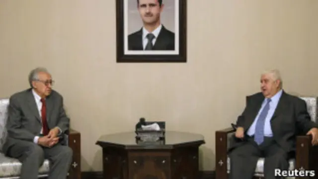 Лахдар Брахими ведет переговоры в Сирии