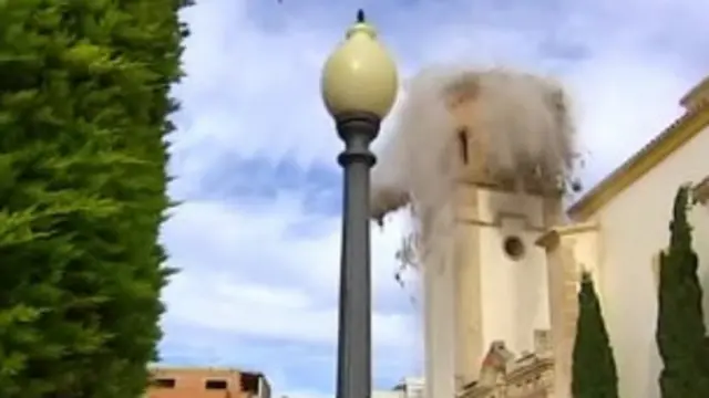 Imagen del terremoto de Lorca en 2011