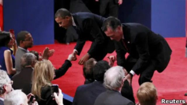 Барак Обама и Митт Ромни