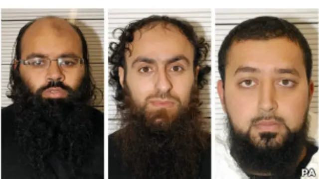 Обвиняемые на процессе в Лондоне