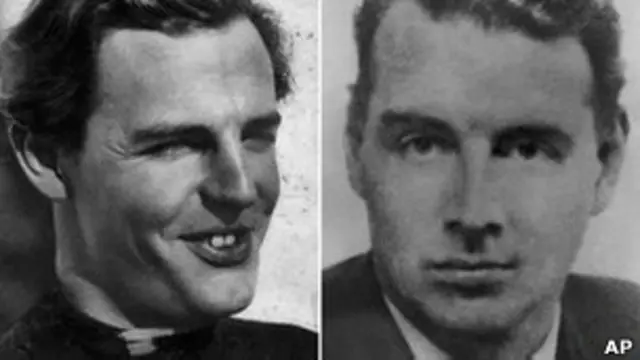 Гай Берджесс и Дональд Маклин