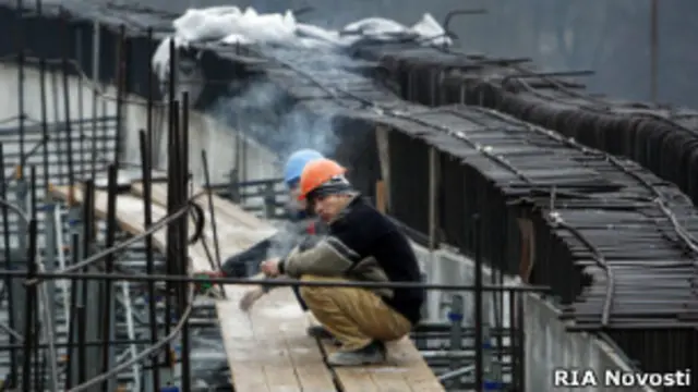 Строительство стадиона Зенит